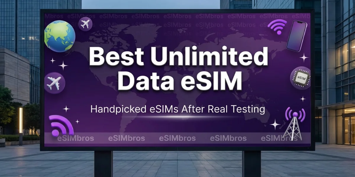 Best Unlimited Data eSIM
