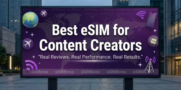 Best eSIM for Content Creators