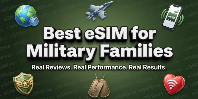 Best eSIM for Military Families