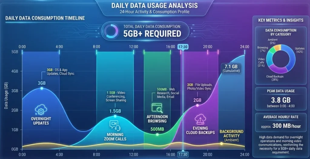 Daily Data Usage Analysis
