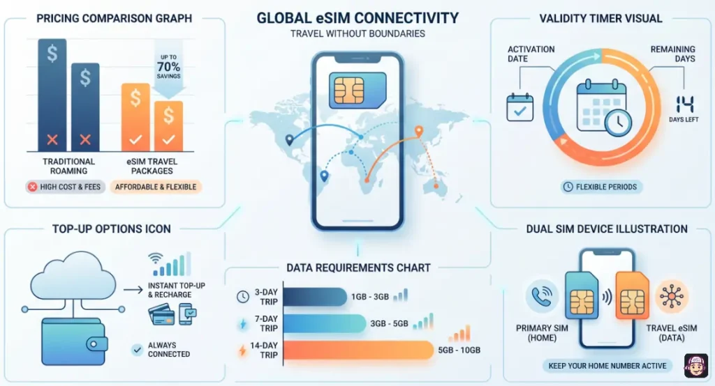 Key Factors of Pay-As-You-Go eSIM