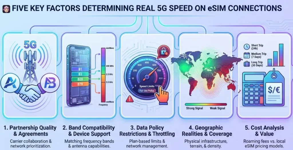 Key Factors of eSIM with 5G Support
