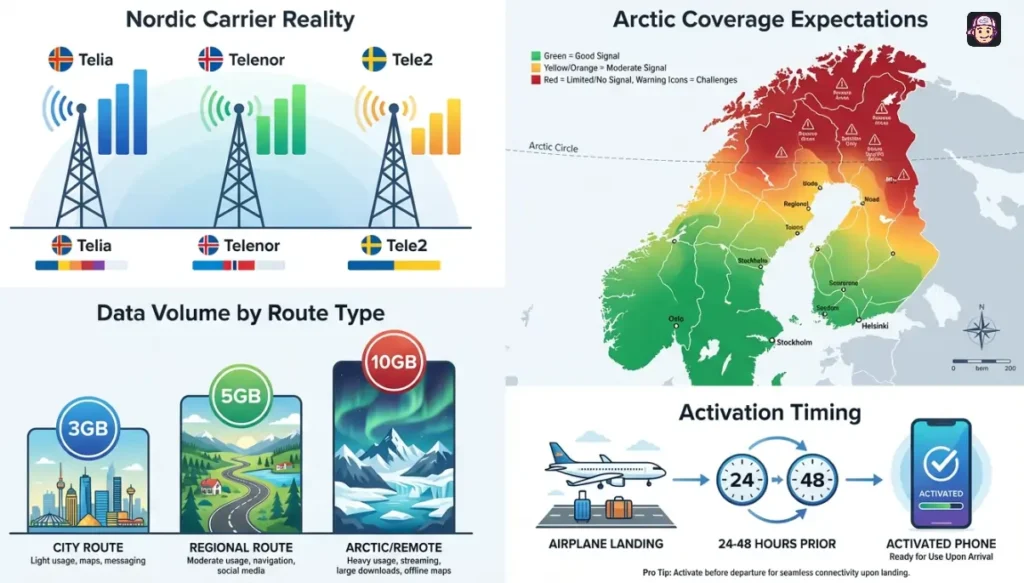 Key Points to Choose an eSIM for Scandinavia