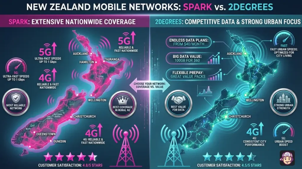 New Zealand Network Coverage