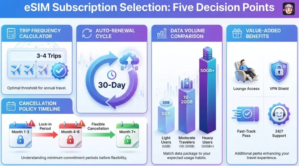 Steps to Choose an eSIM Subscription Plans