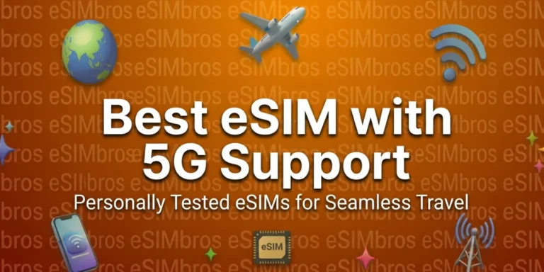 Top eSIM with 5G Support