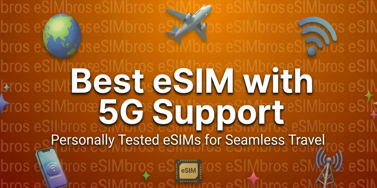 Top eSIM with 5G Support