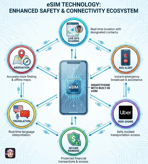 eSIM Technology-Enhanced Safety And Connectivity