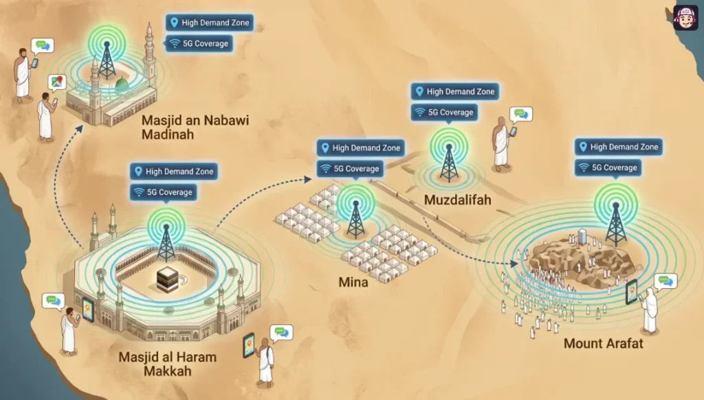 eSIM for Hajj and Umrah Connectivity