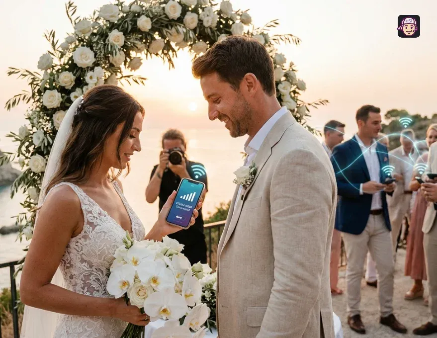 eSIM for Wedding Abroad